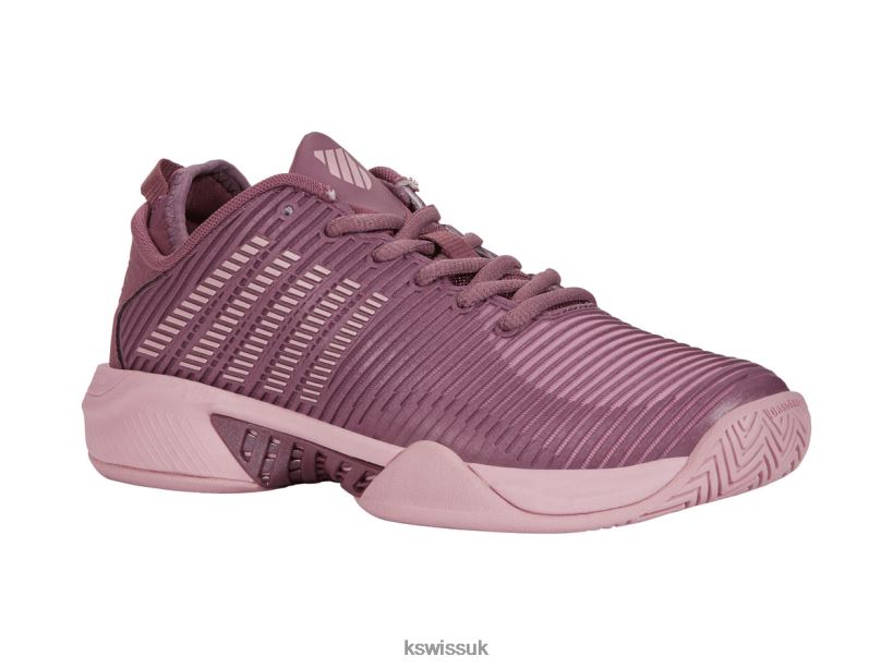 K-Swiss HYPERCOURT SUPREME B20F2B527 Women Shoes Grape Nectar/Cameo Pink