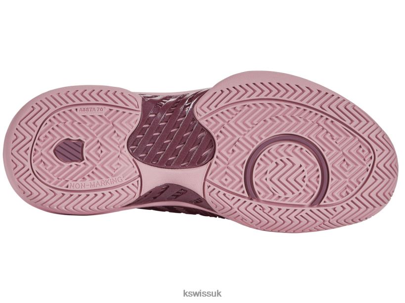 K-Swiss HYPERCOURT SUPREME B20F2B527 Women Shoes Grape Nectar/Cameo Pink