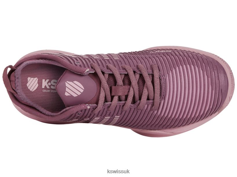 K-Swiss HYPERCOURT SUPREME B20F2B527 Women Shoes Grape Nectar/Cameo Pink