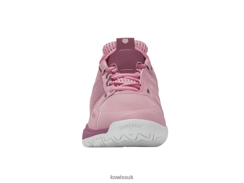 K-Swiss ULTRASHOT TEAM B20F2B214 Women Shoes Cameo Pink/Grape Nectar/White
