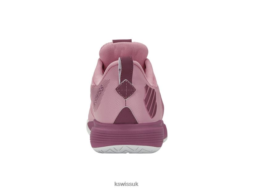 K-Swiss ULTRASHOT TEAM B20F2B214 Women Shoes Cameo Pink/Grape Nectar/White